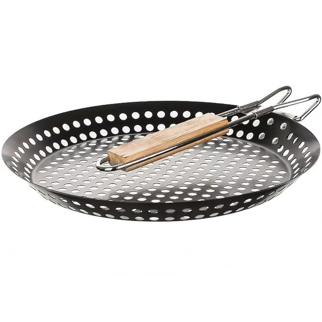 Grill serpenyő BBQ 31x3,5 cm