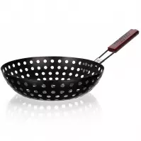 Grill serpenyő WOK BBQ 28x6,5 cm
