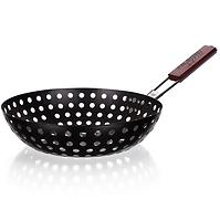 Grill serpenyő WOK BBQ 28x6,5 cm