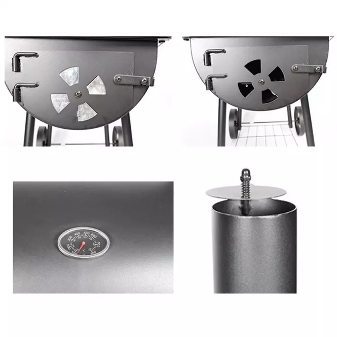 Faszén grill JY-001,6