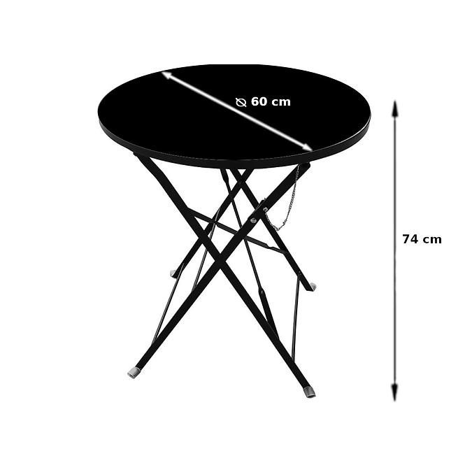 Kerámiai asztal 60x74cm