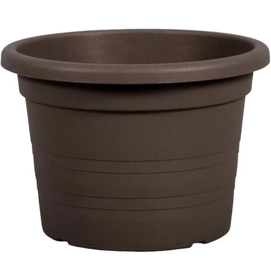 Virágcserép Cilindro D35x24H/barna