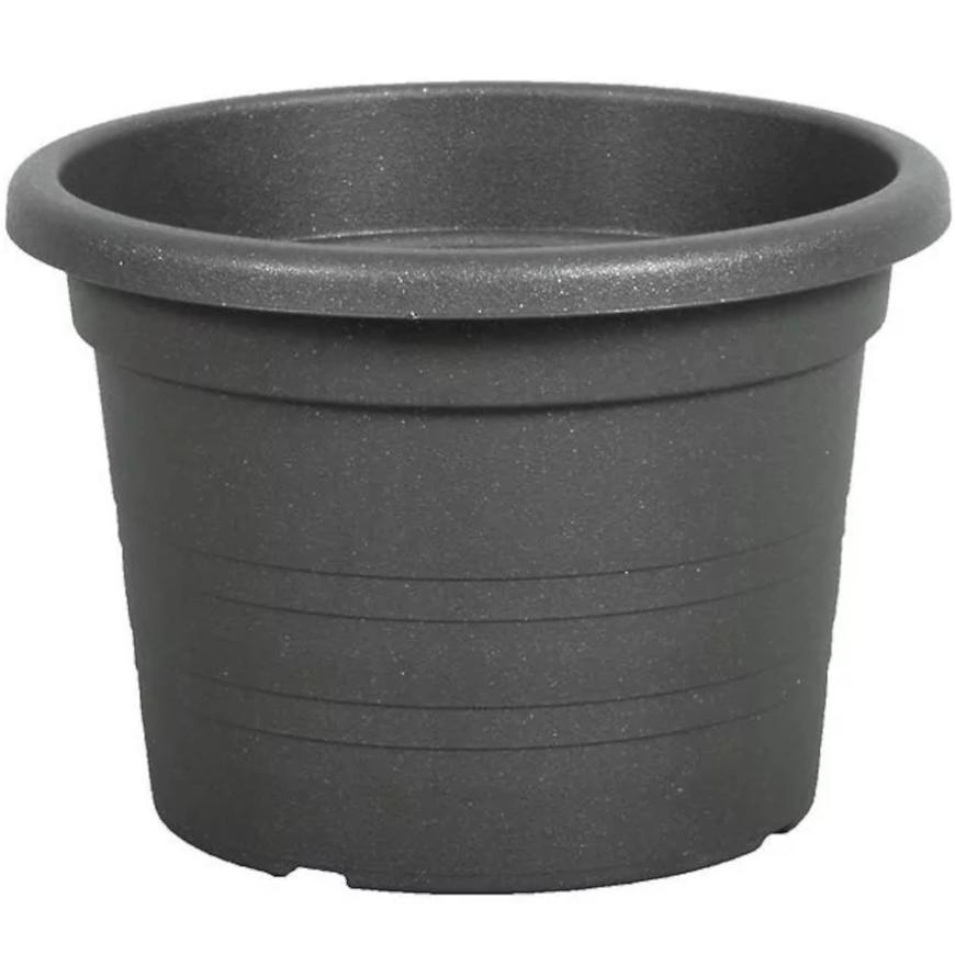 Virágcserép Cilindro D40x28H/antracit