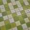 Csempe mozaik  COLOURS GREEN DLT02 30/30,2