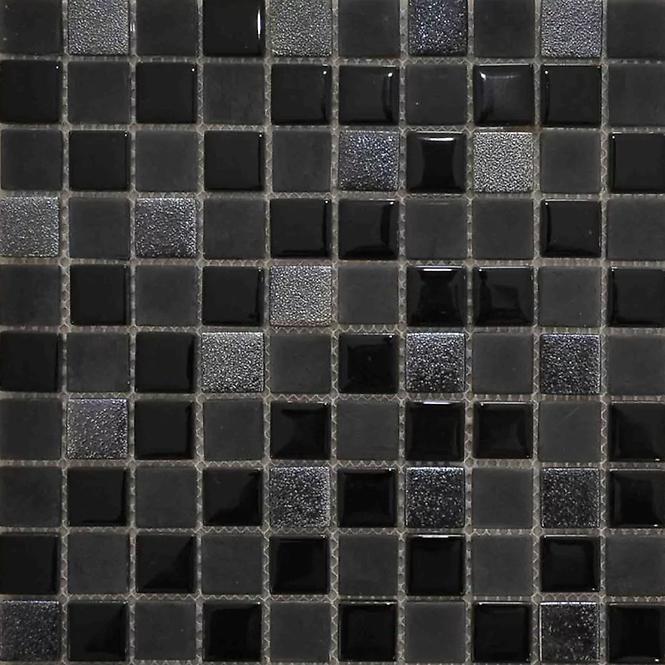 Csempe Mozaik SUPER BLACK BLG02 30/30