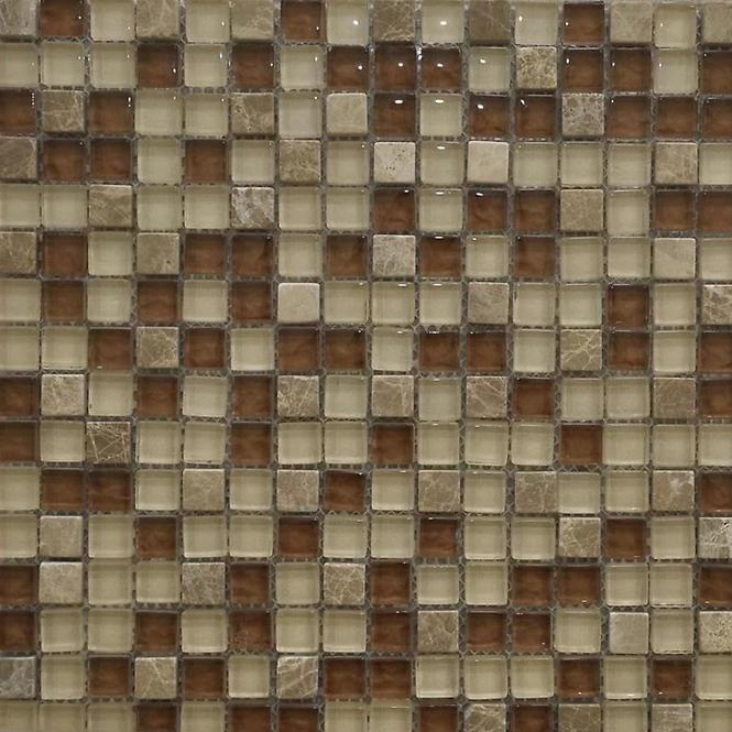 Csempe mozaik CRISTAL HONEY DLT63 30/30