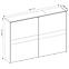 Szekrény Gamma 300 cm tölgy wotan/fehér,3