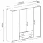 Smart szekrény SR1 200 cm tölgy sonoma/fehér,4