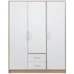 Szekrény Smart SR2 150 cm tölgy sonoma/fehér