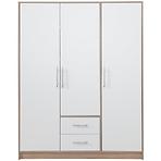 Szekrény Smart SR2 150 cm tölgy sonoma/fehér