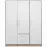 Szekrény Smart SR2 150 cm tölgy sonoma/fehér