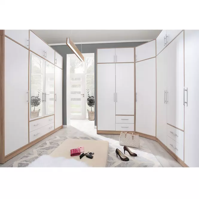 Szekrény Smart SR2 150 cm tölgy sonoma/fehér,3