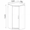 Szekrény Smart SR4 95 cm tölgy sonoma/fehér,7