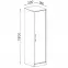 Szekrény Smart SR5 50 cm tölgy sonoma/fehér,6