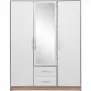 Szekrény Smart SRl1 150 cm tölgy sonoma/fehér