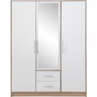 Szekrény Smart SRl1 150 cm tölgy sonoma/fehér