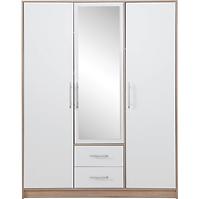 Szekrény Smart SRl1 150 cm tölgy sonoma/fehér