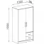 Szekrény Smart SRl3 100 cm tölgy sonoma/fehér,3
