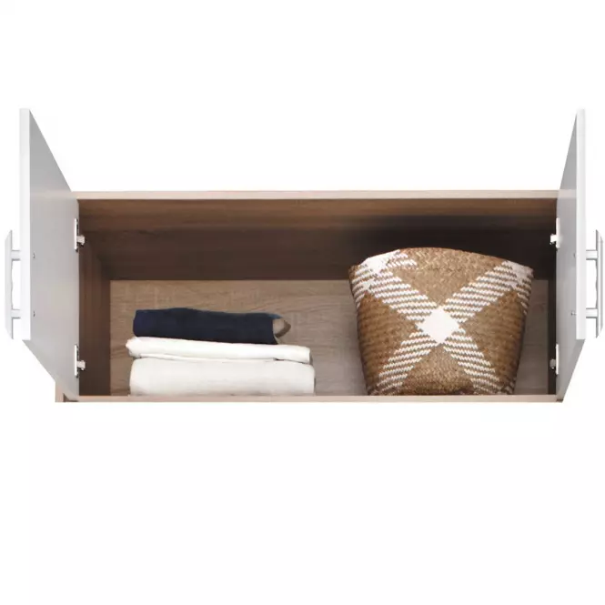 Kiegészítő elem Smart szekrényhez SRN3 100 cm tölgy sonoma/ fehér,2