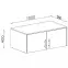Kiegészítő elem Smart szekrényhez SRN3 100 cm tölgy sonoma/ fehér,4