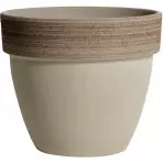 Virágcserép PALLADIO VULCANO kerámia szürke d30cm
