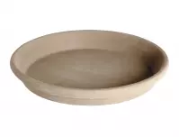 Virágcserép tál VULCANO kerámia szürke d23cm