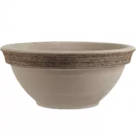 Jardini virágcserép CICLAMINO VULCANO kerámia szürke d28cm