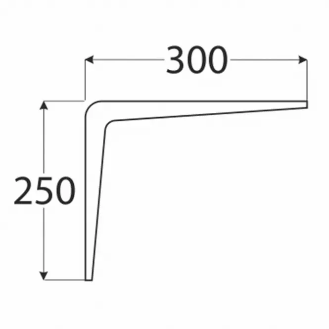 Konzol WS 300 BI300X250,2