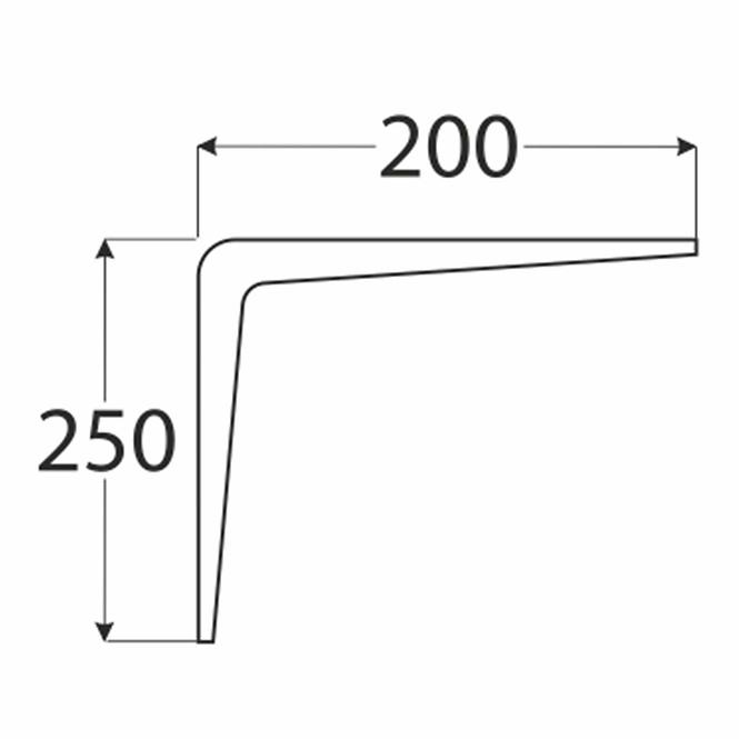 Konzol WS 250 BR250X200