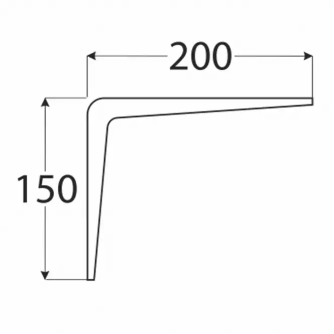 Konzol WS 200 SZ200X150,2