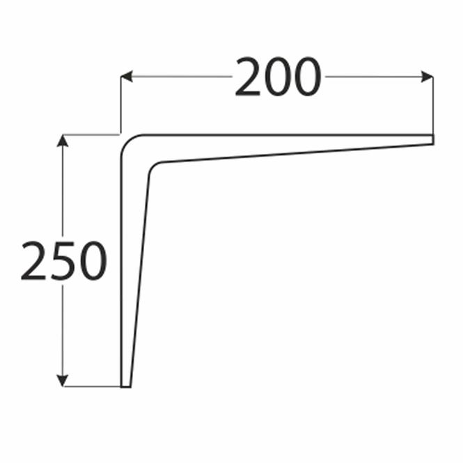 Konzol WS 250 SZ250X200,2