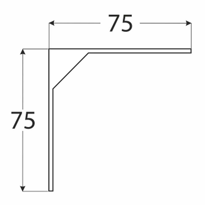 Konzol WSM 75 BI75X75