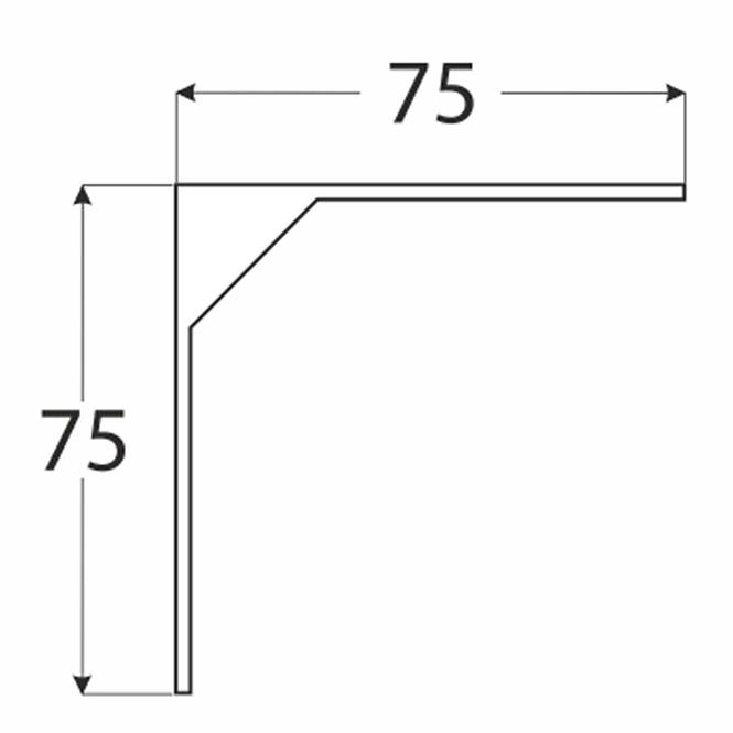 Konzol WSM 75 ZN75X75