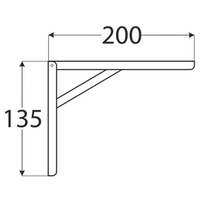 Konzol WSC 200K CH200X135