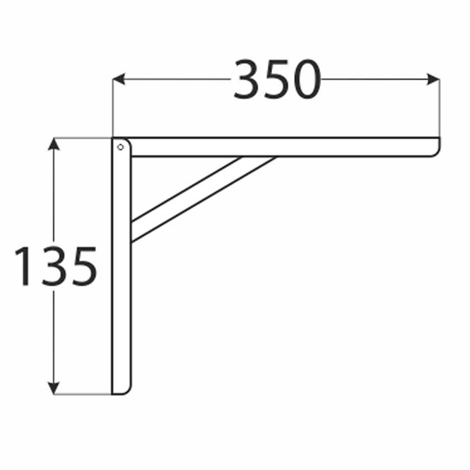 Konzol WSC 350 CH350X135,2