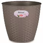 Virágcserép Natural 14cm/Szürke