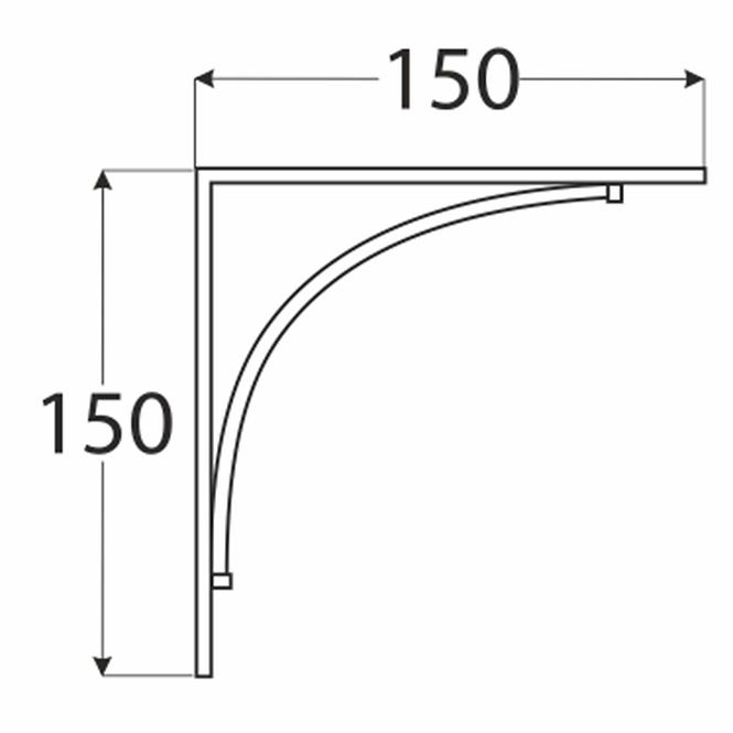 Konzol BOW 150 CMT150X150