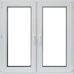 Ablak kétszárnyú szimmetrikus 116,5x113,5cm fehér/arany tölgy