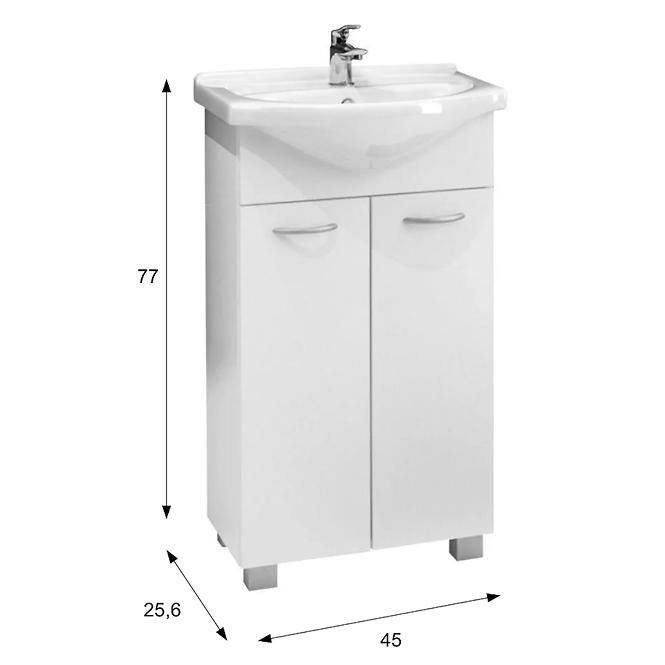 Fürdőszoba bútor készlet PIK D50 2D0S L1520,2