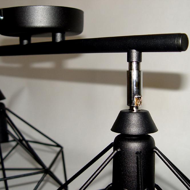 Lámpa Szach 2711/Z-B-2 fekete Lw2,5