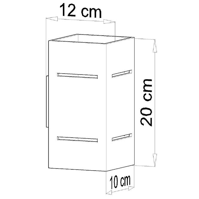 Fali lámpa Monreal GREY A-479,5