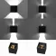 Fali lámpa Filadelfia BLACK LED,4