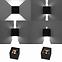 Fali lámpa Filadelfia BLACK LED,4