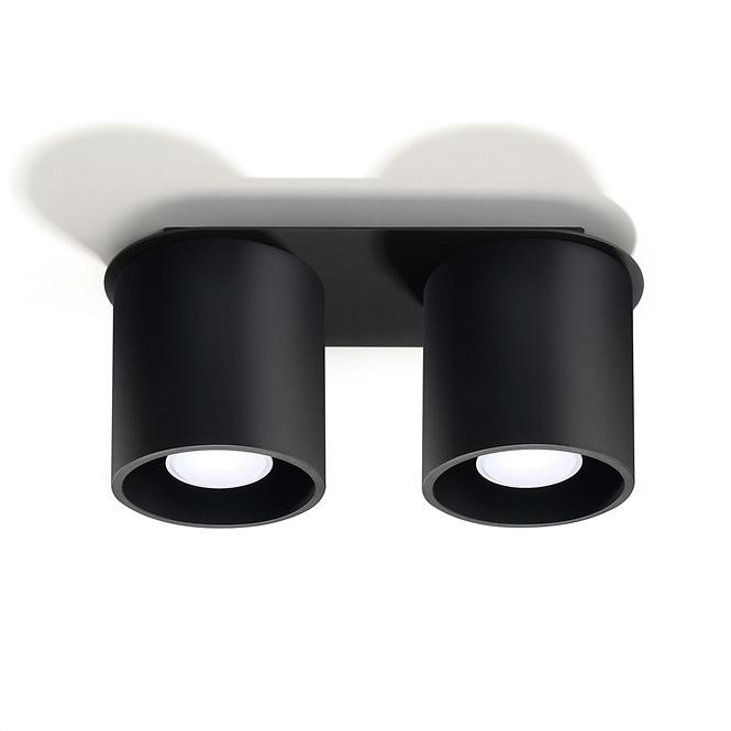 Mennyezeti lámpa Orlando 2 BLACK A-054,3