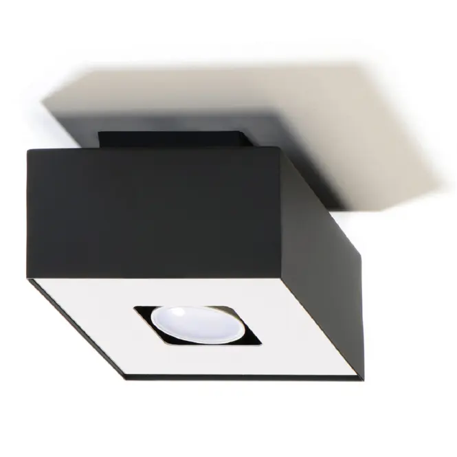 Mennyezeti lámpa Atlanta 1 BLACK A-070,3