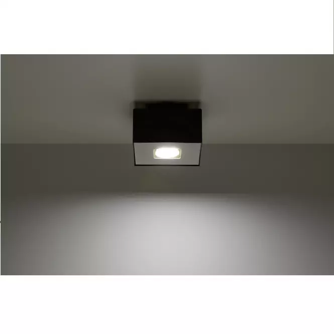 Mennyezeti lámpa Atlanta 1 BLACK A-070