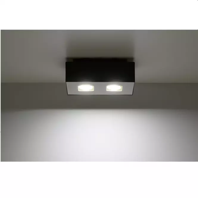 Mennyezeti lámpa Atlanta 2 BLACK A-071