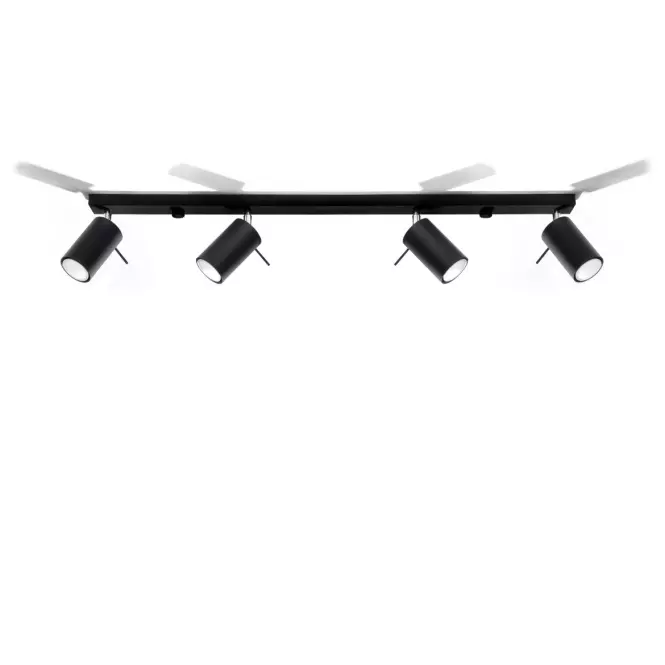 Mennyezeti lámpa Oregon 4L BLACK A-332