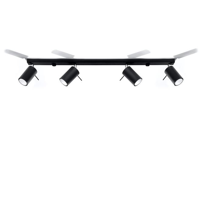Mennyezeti lámpa Oregon 4L BLACK A-332