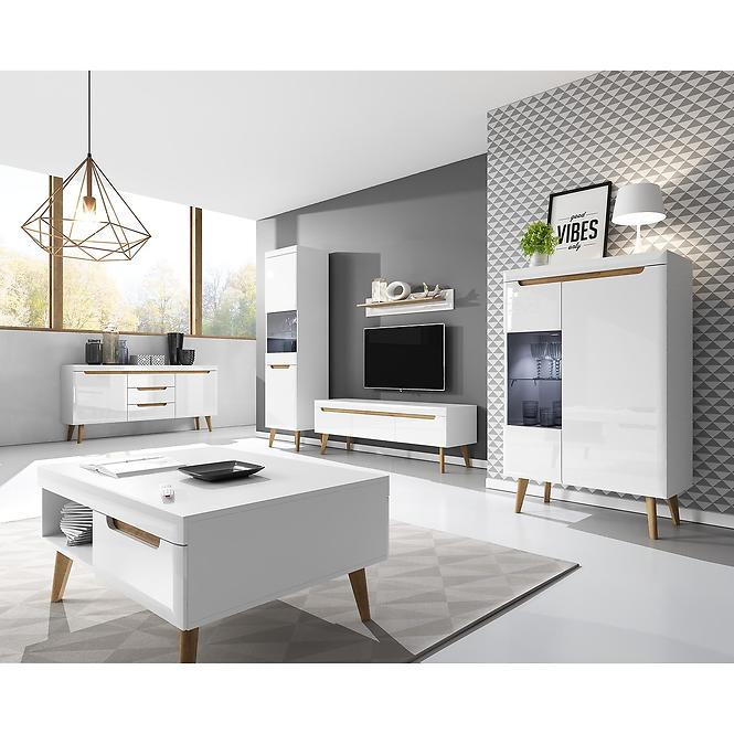 Vitrin NORDI NK107 fehér